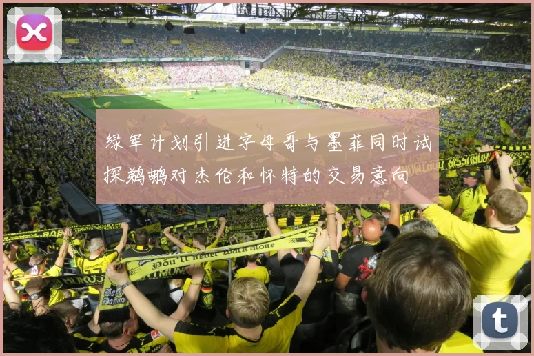 绿军计划引进字母哥与墨菲同时试探鹈鹕对杰伦和怀特的交易意向
